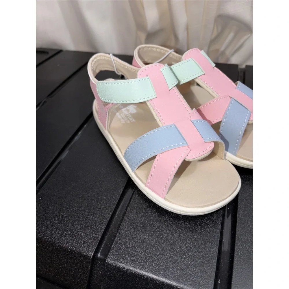 See Kai Run Toddler Basics Shayna Gladiator Sandals Size C11 Pink Water Friendly